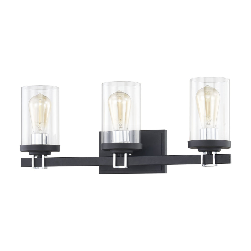 Holdfast 22 Wide 3-Light Vanity Light - Charcoal [47582/3] Image 2