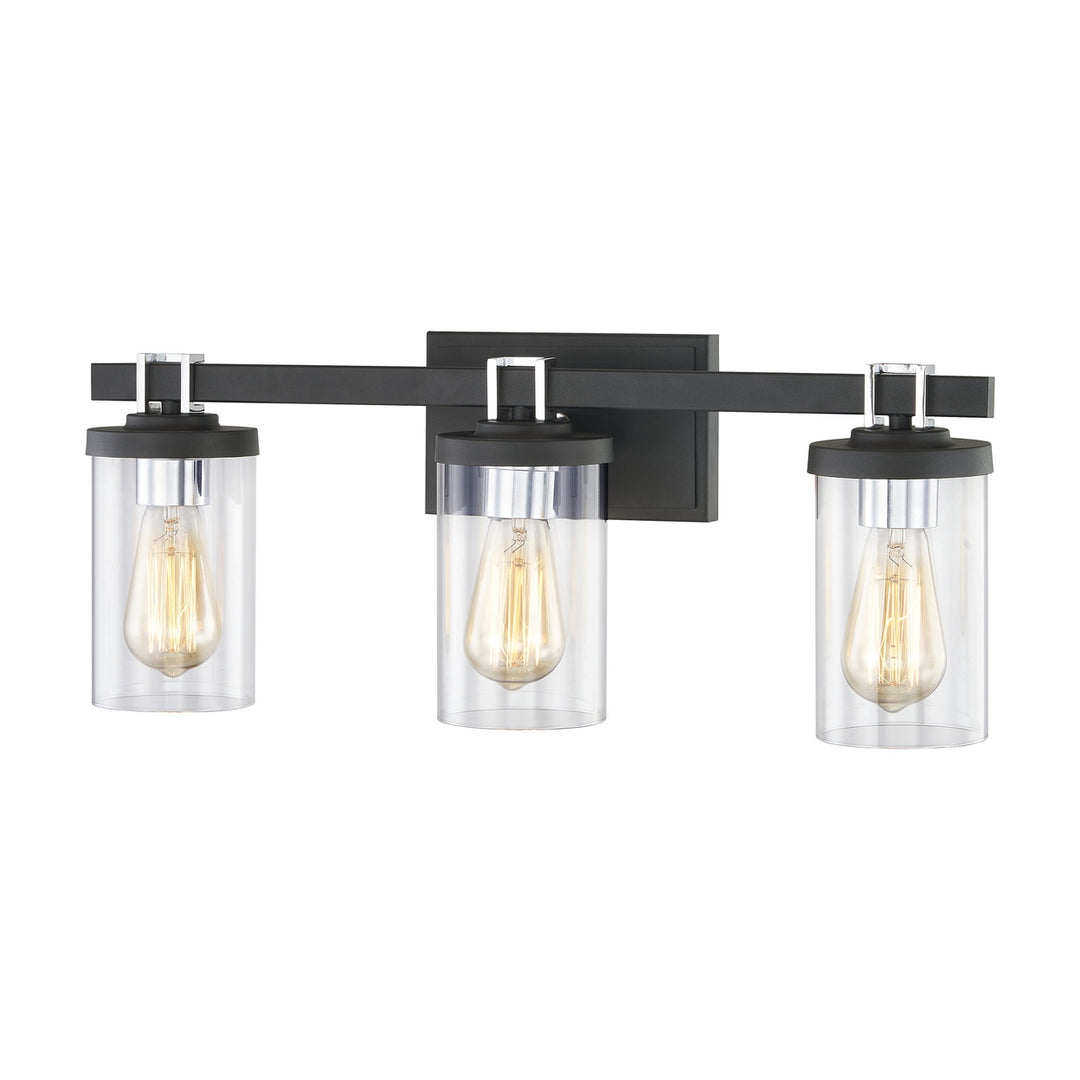 Holdfast 22 Wide 3-Light Vanity Light - Charcoal [47582/3] Image 3