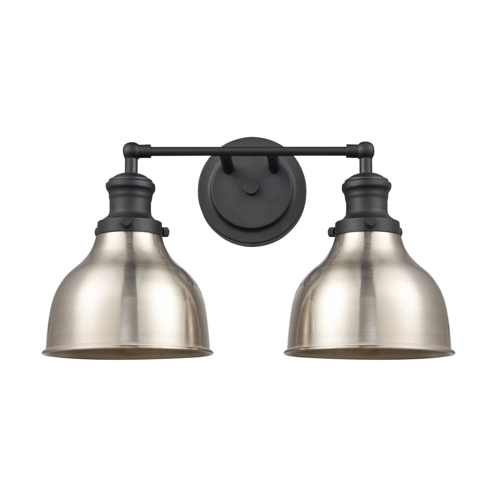 Haralson 17 Wide 2-Light Vanity Light - Charcoal Image 2