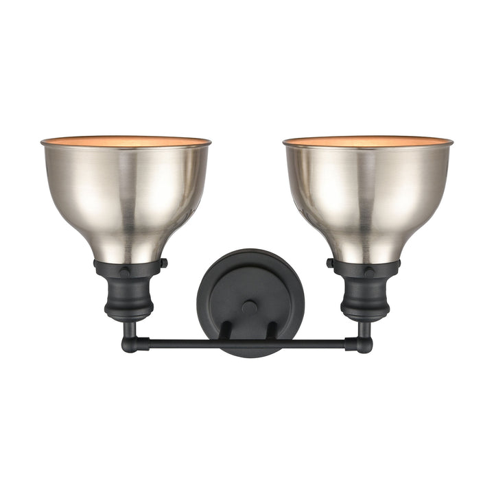 Haralson 17 Wide 2-Light Vanity Light - Charcoal Image 3