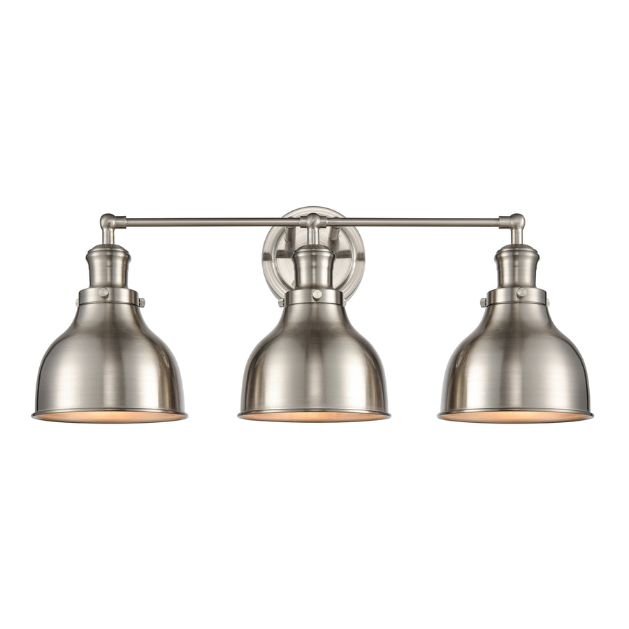 Haralson 24 Wide 3-Light Vanity Light - Satin Nickel Image 1