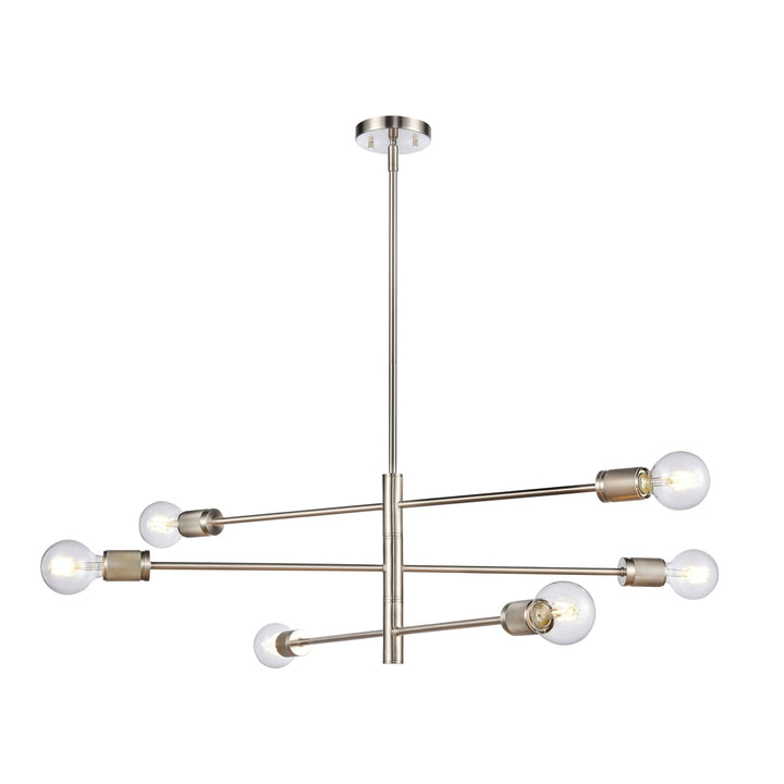 Module 34 Wide 6-Light Chandelier Image 1