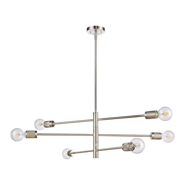 Module 34 Wide 6-Light Chandelier Image 2