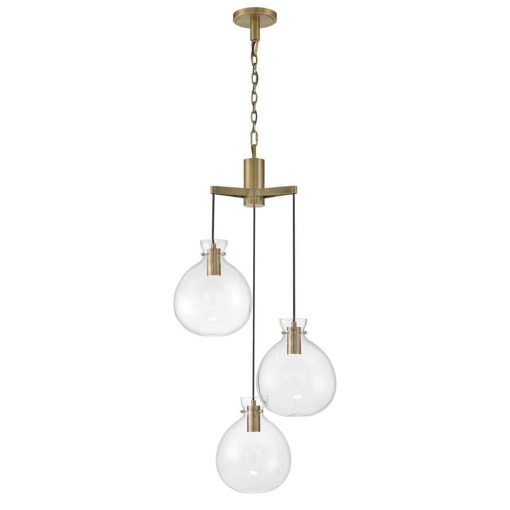 Selina Tiered Globe LED Chandelier Image 2