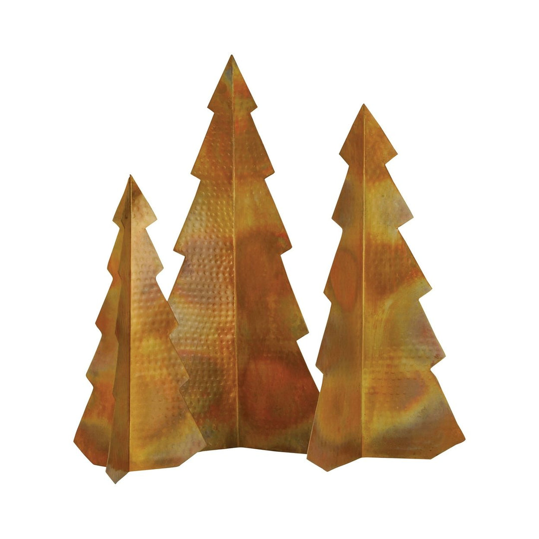 Rustique Christmas Trees (Set of 3) Image 1