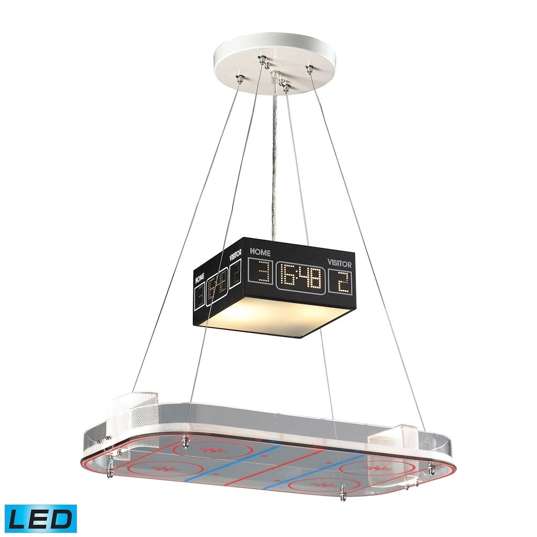 Novelty 22 Wide 2-Light Linear Chandelier Image 1