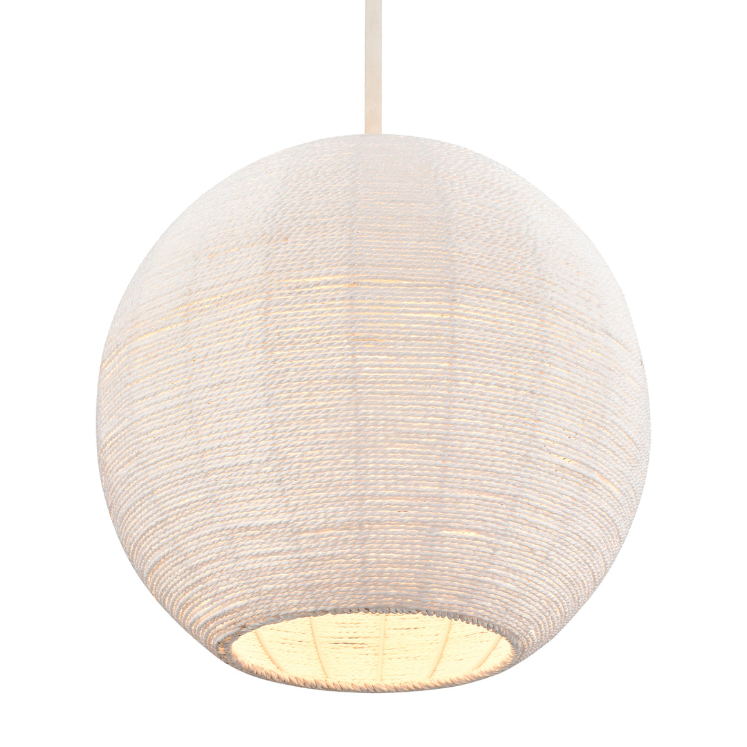 Sophie 14 Wide 1-Light Pendant - White Coral Image 4