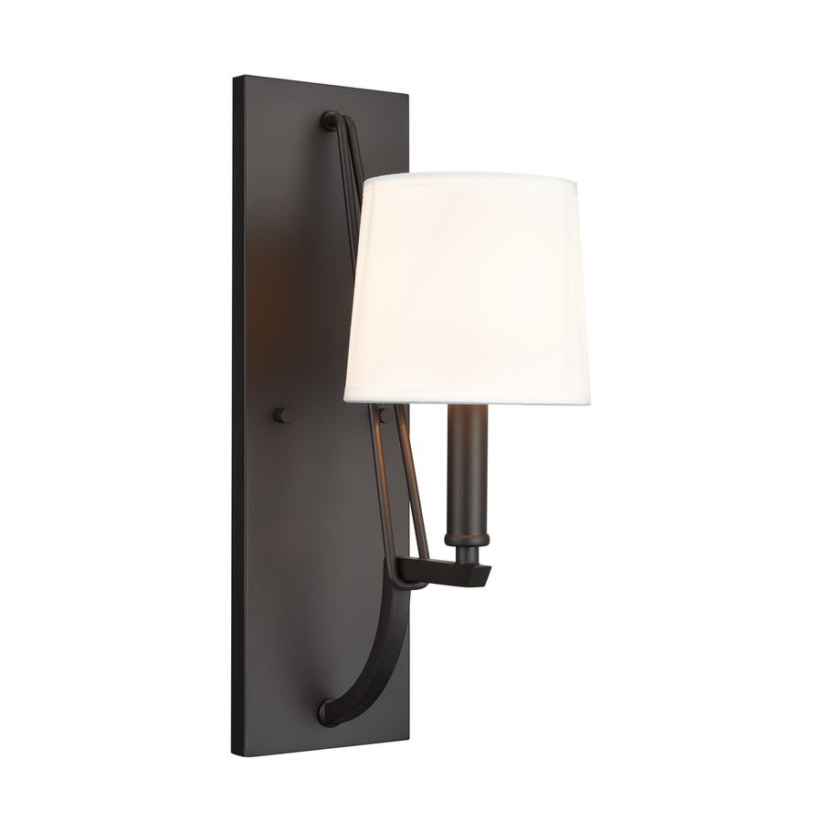 Robinson 16 High 1-Light Sconce - Matte Black Image 1