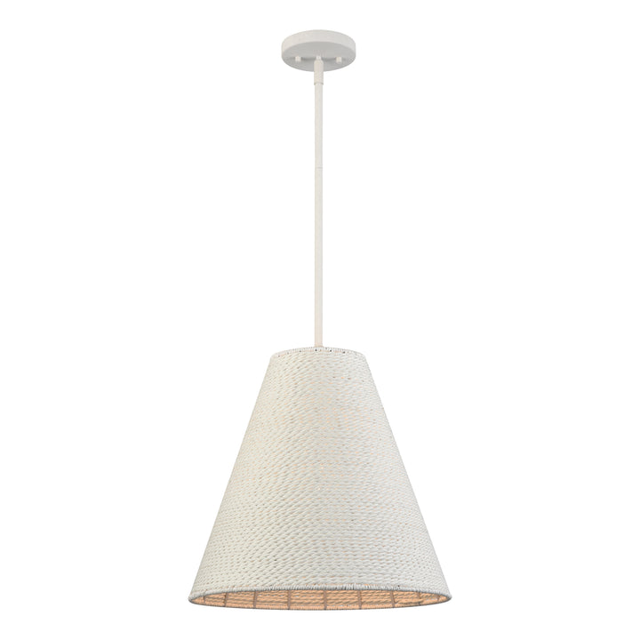 Sophie 16 Wide 1-Light Pendant - White Coral Image 1