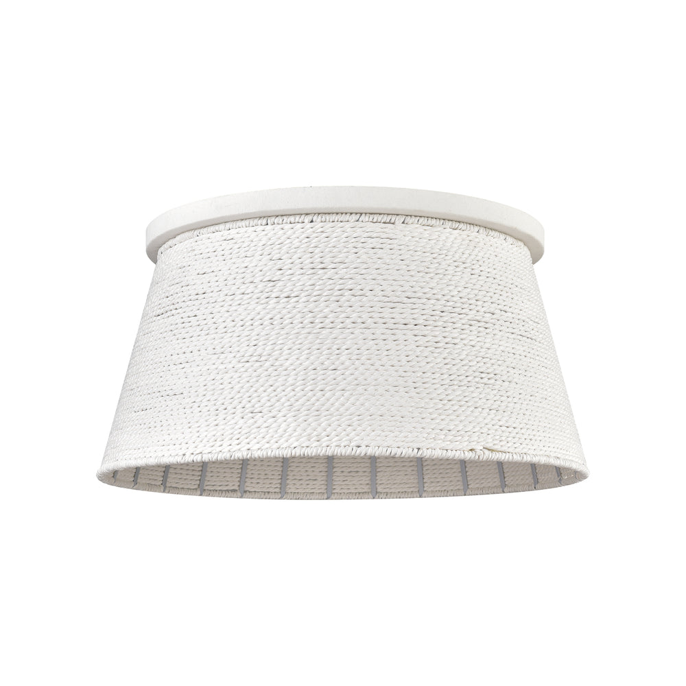 Sophie 18 Wide 3-Light Flush Mount - White Coral Image 2