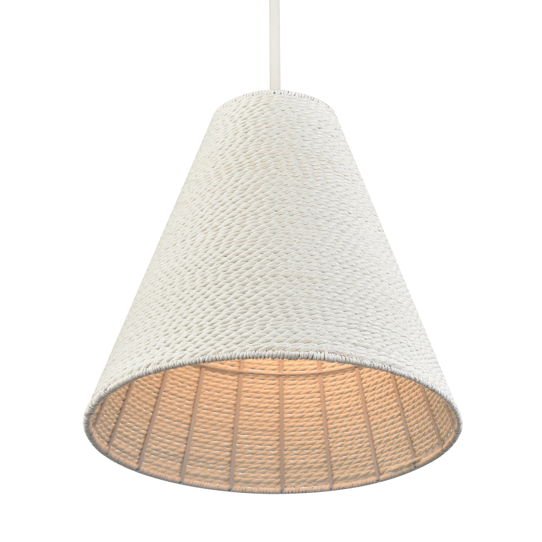 Sophie 16 Wide 1-Light Pendant - White Coral Image 4