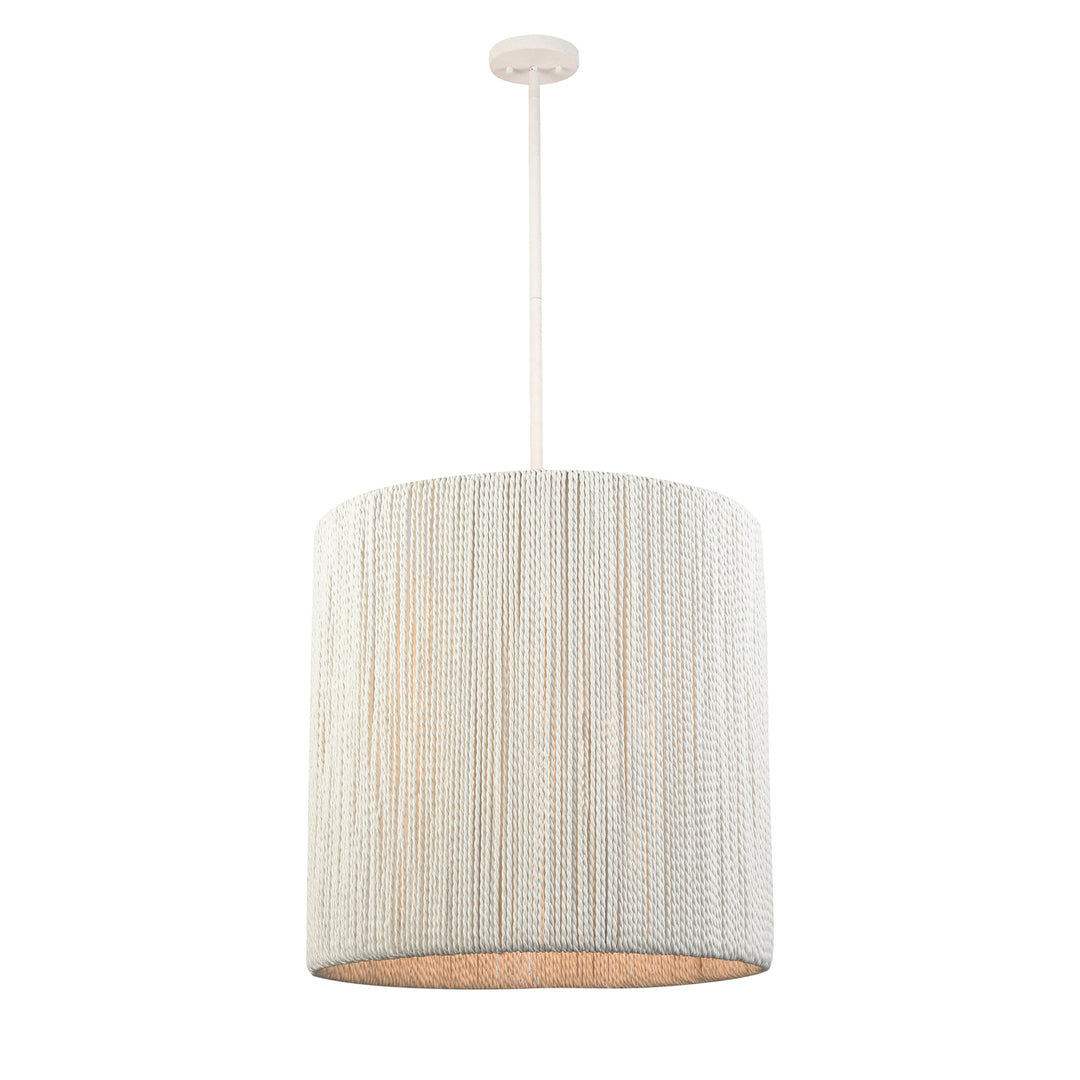 Sophie 23 Wide 3-Light Pendant - White Coral Image 1