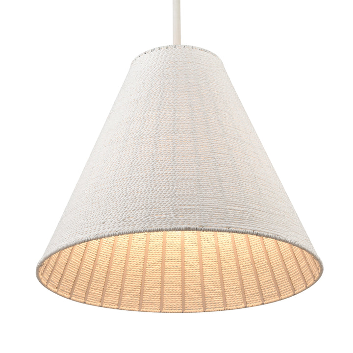 Sophie 22 Wide 3-Light Pendant - White Coral Image 4