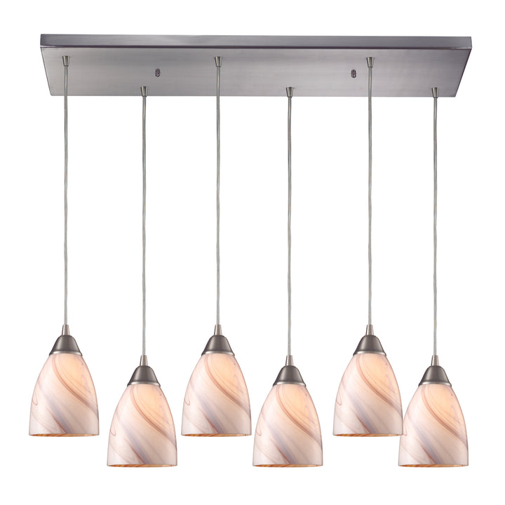 Pierra 30 Wide 6-Light Pendant [527-1CR-ELK] Image 1