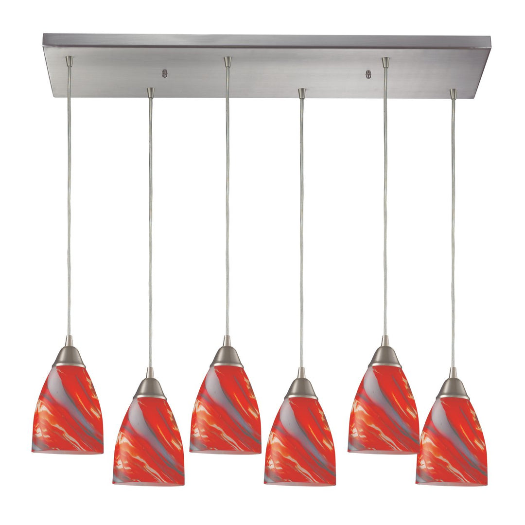 Pierra 30 Wide 6-Light Pendant [527-1CY-ELK] Image 1