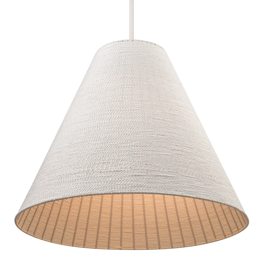 Sophie 30 Wide 4-Light Pendant - White Coral Image 4