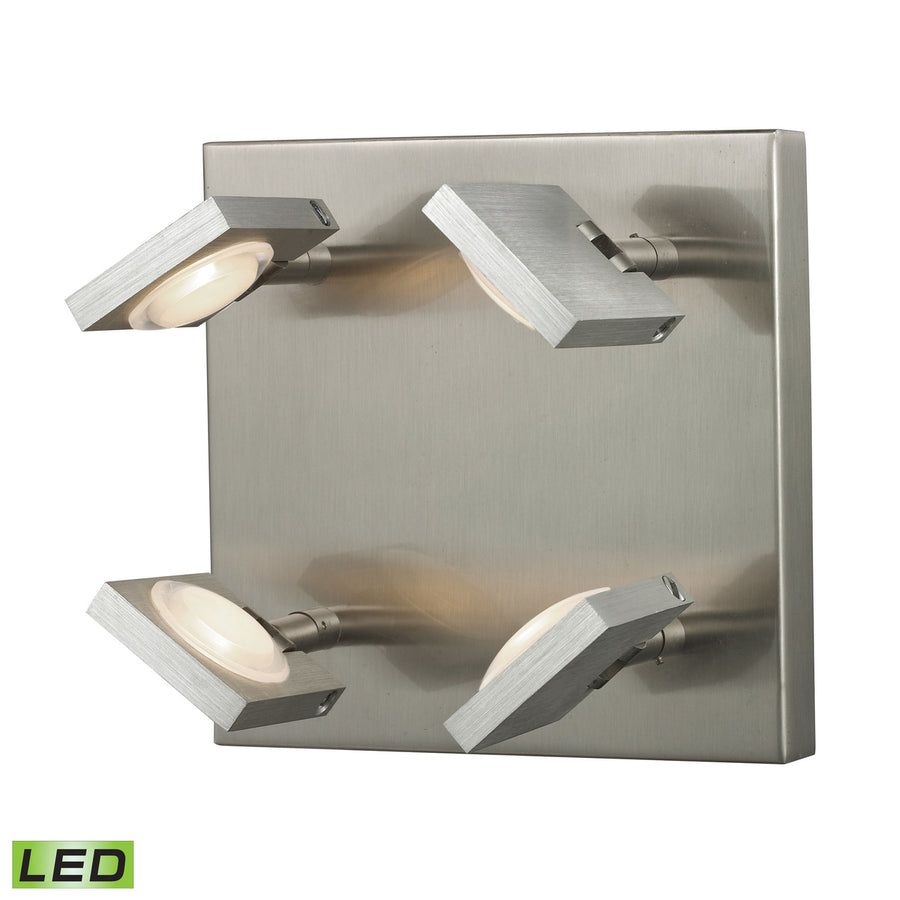 Reilly 6 High 4-Light Sconce - Brushed Aluminum Image 1