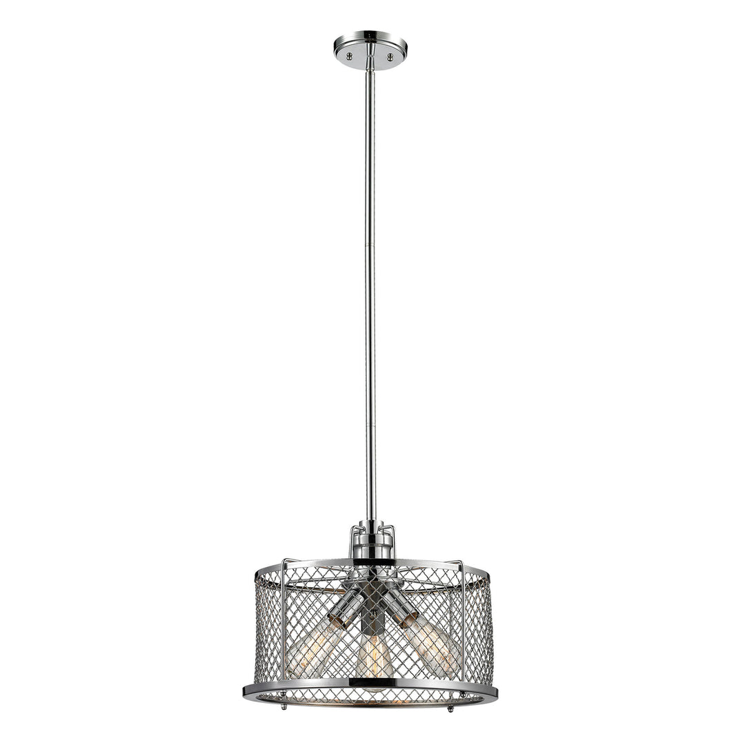 Brisbane Collection 3-Light Pendant in Polished Chrome Image 1