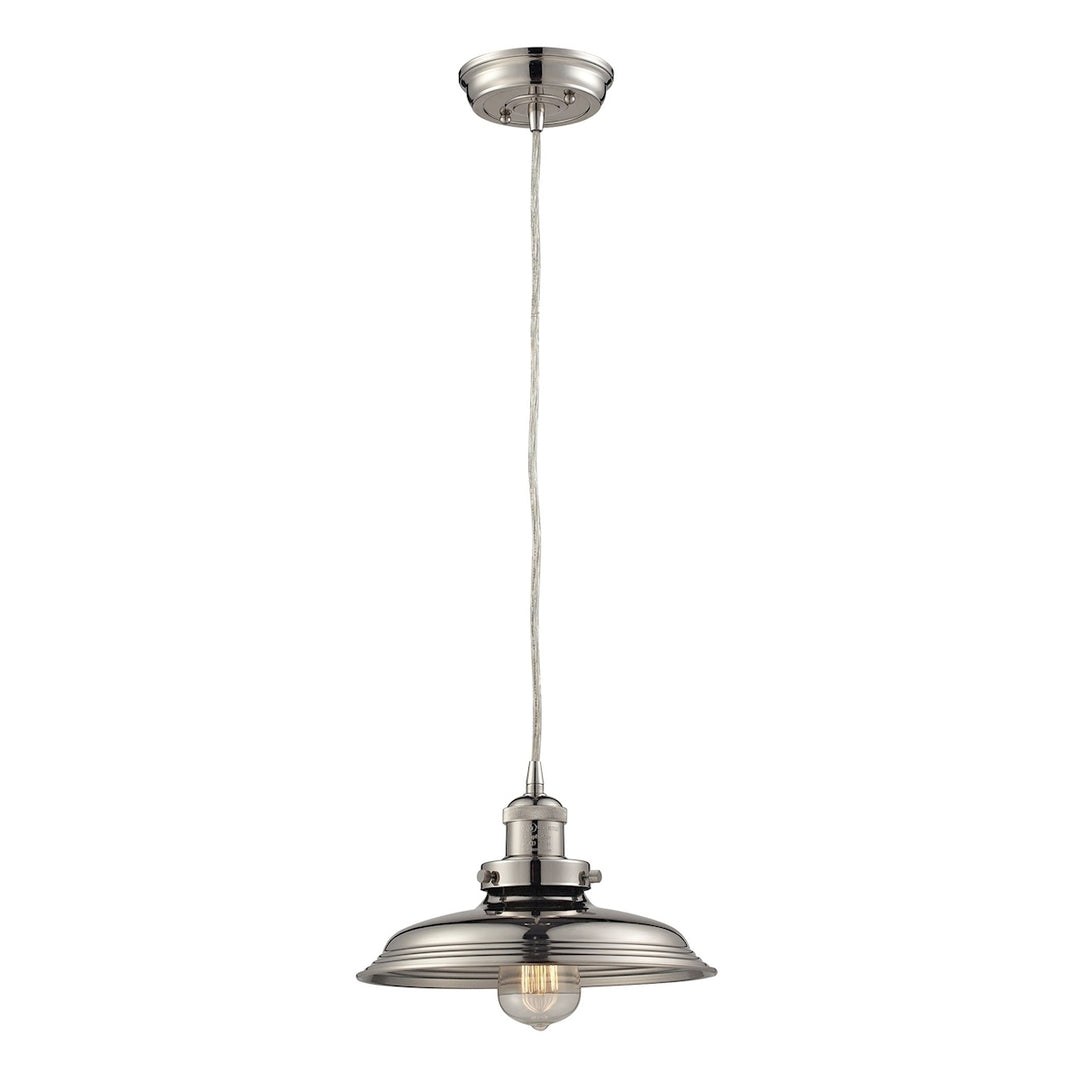 Newberry 1-Light Mini Pendant in Polished Nickel Image 1