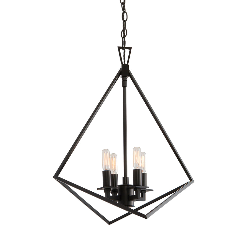 Trapezoid Cage Chandelier Image 2