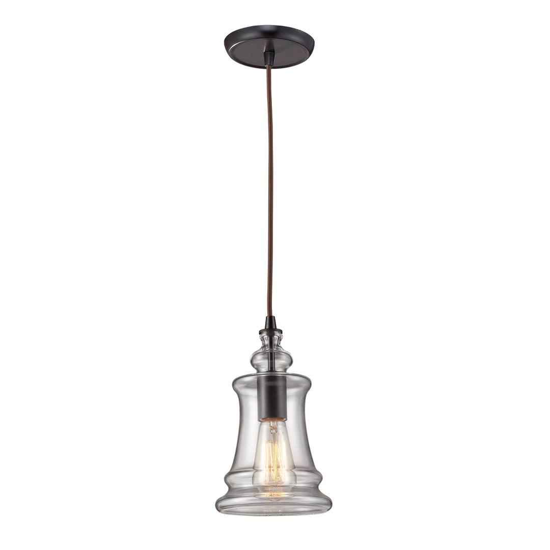 Menlow Park 6 Wide 1-Light Mini Pendant [60042-1-ELK] Image 1