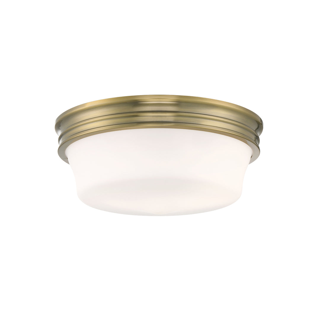 Galen Glass Flush Mount Ceiling Light Image 2