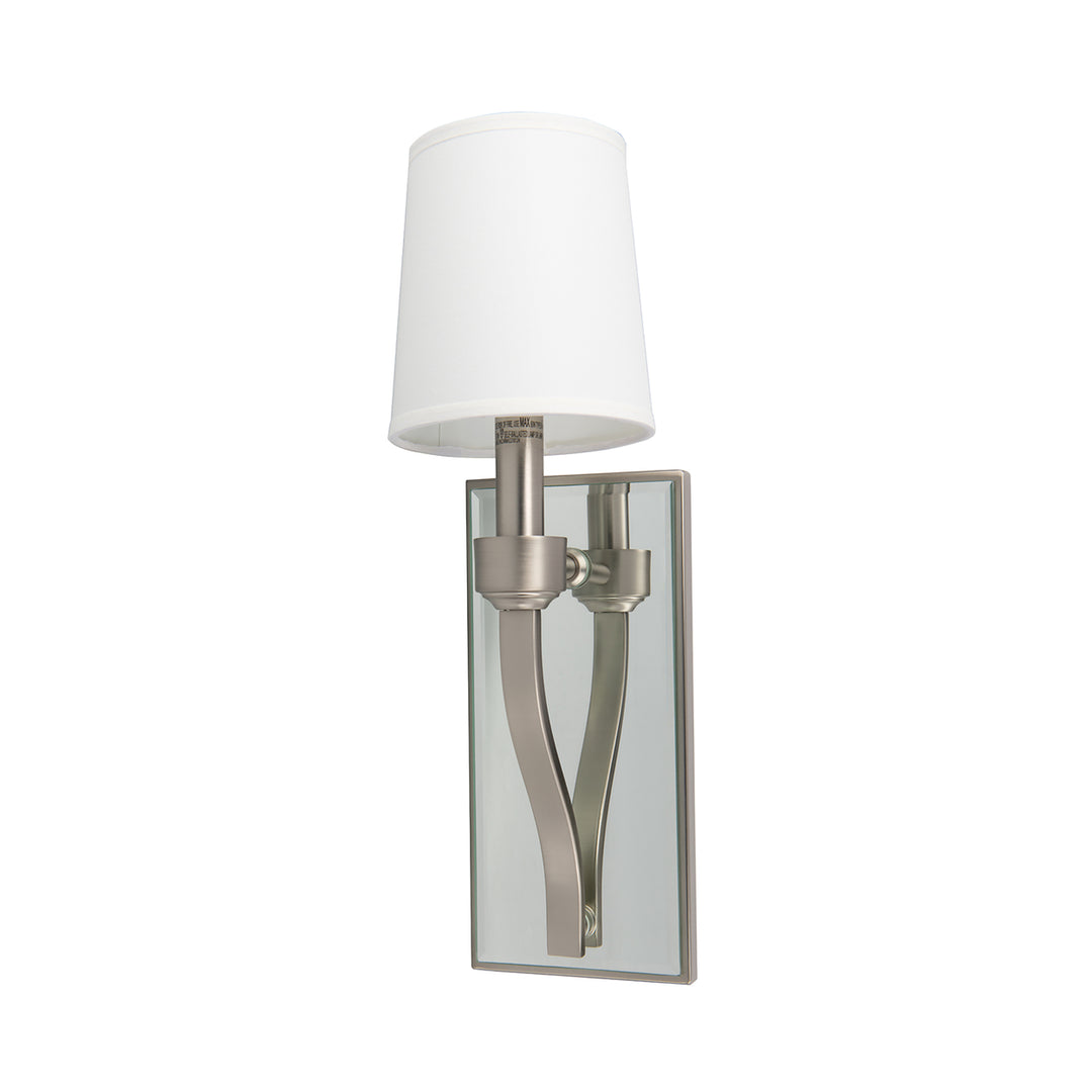 Roule Mirror Sconce - Brushed Nickel Image 1