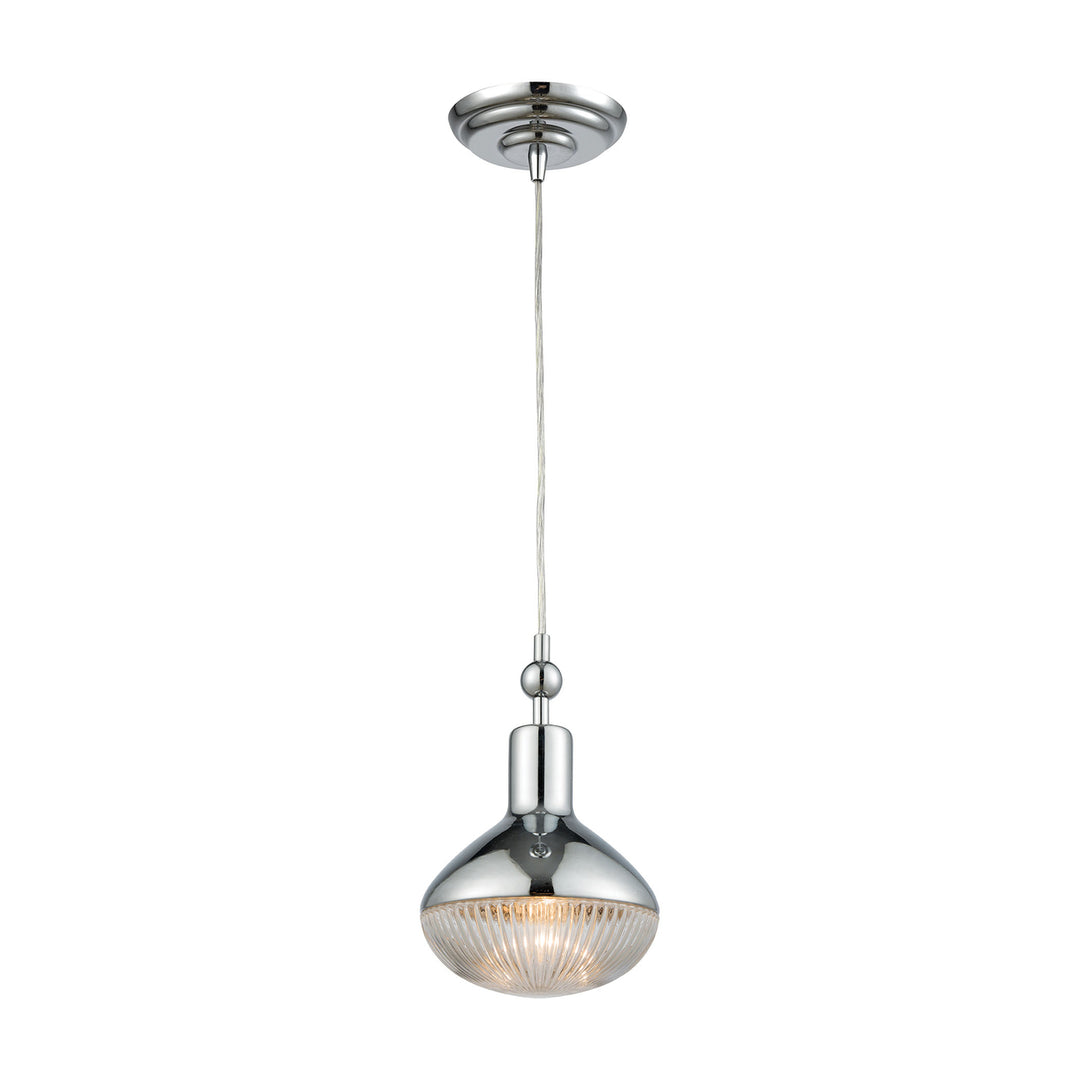 Ravette 6 Wide 1-Light Mini Pendant - Polished Chrome Image 1