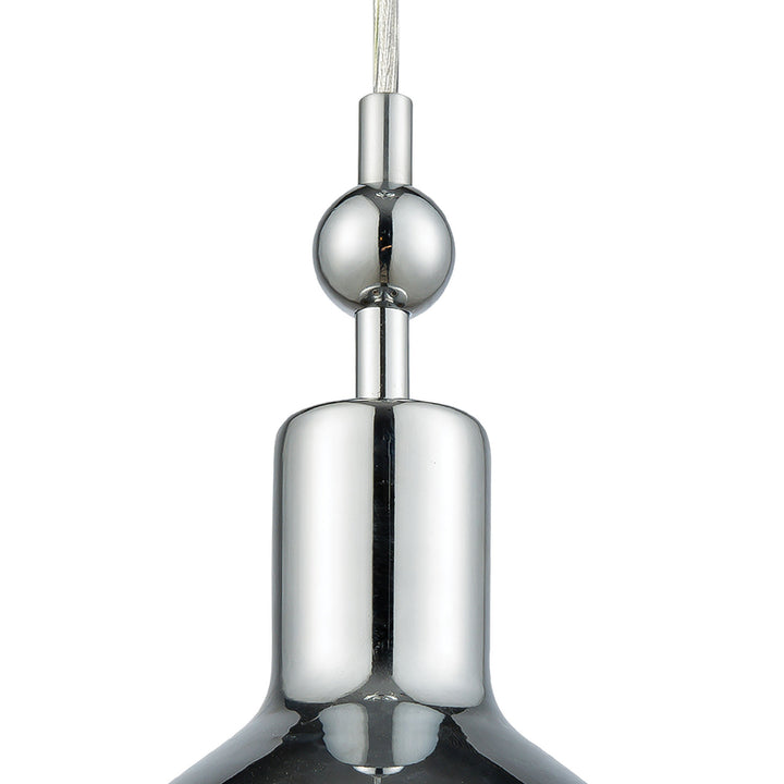 Ravette 6 Wide 1-Light Mini Pendant - Polished Chrome Image 3