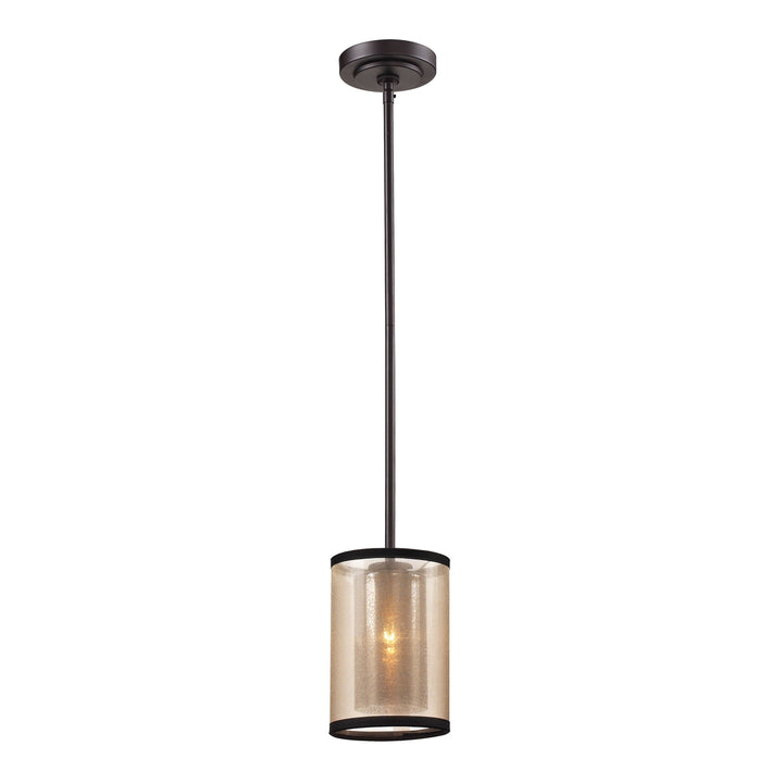 Diffusion 6 Wide 1-Light Mini Pendant - Oil Rubbed Bronze Image 1