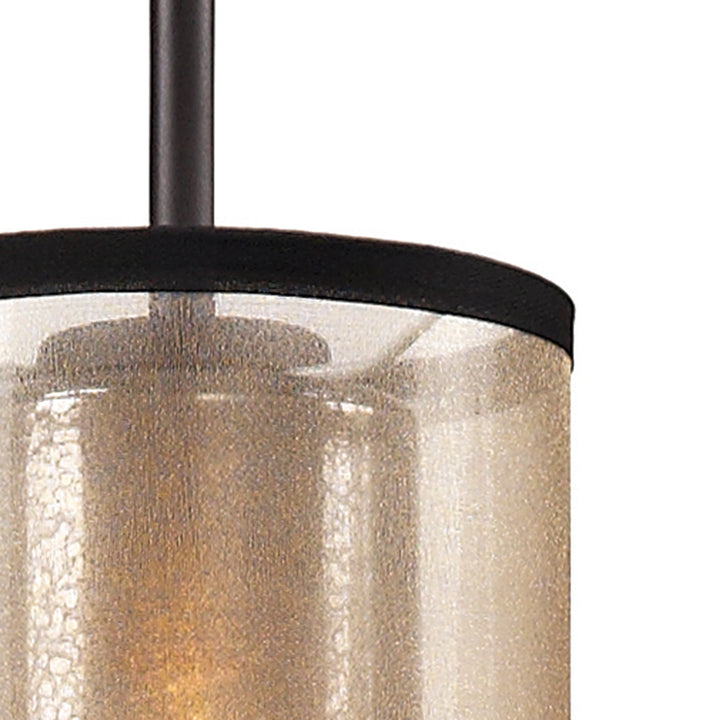 Diffusion 6 Wide 1-Light Mini Pendant - Oil Rubbed Bronze Image 2