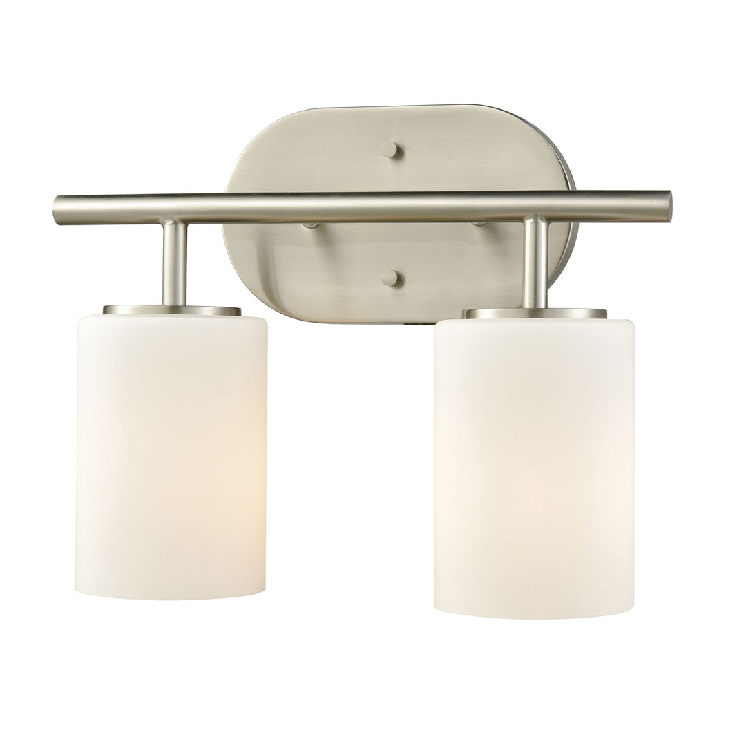 Pemlico 13 Wide 2-Light Vanity Light - Satin Nickel Image 1