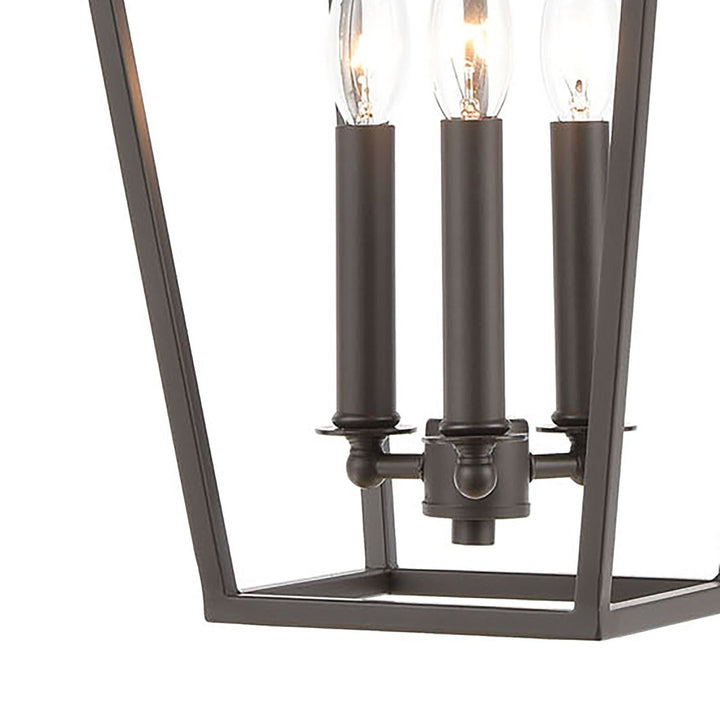 Fairfax 9 Wide 3-Light Mini Pendant - Oil Rubbed Bronze Image 3