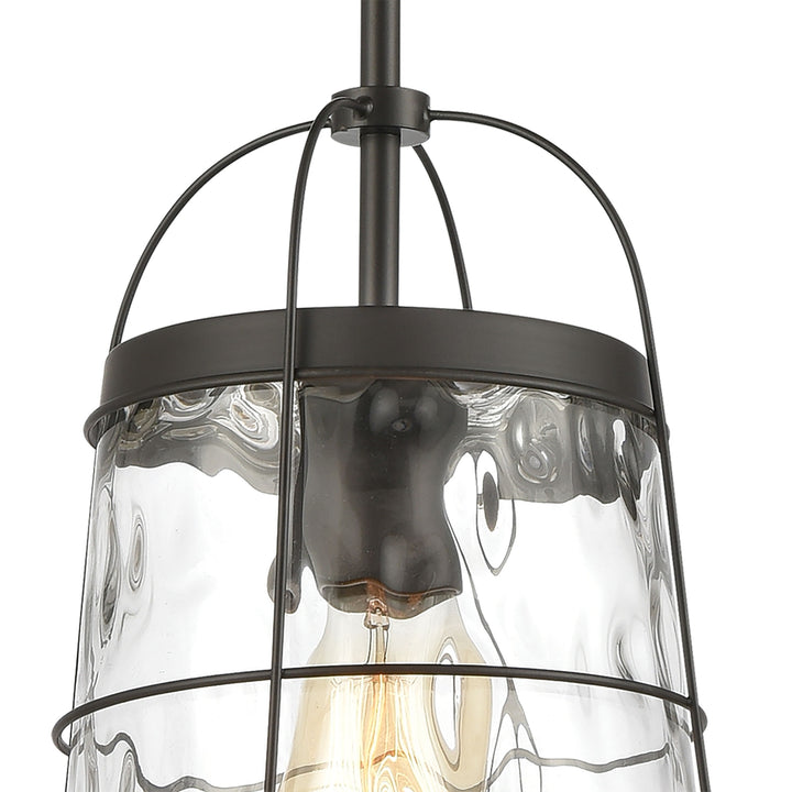 Azaria 9 Wide 1-Light Mini Pendant - Oil Rubbed Bronze Image 3