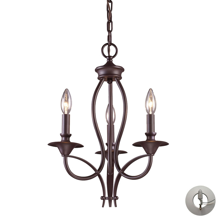 Medford 14 Wide 3-Light Chandelier Image 1