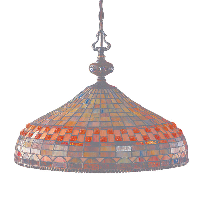 Jewelstone 20 Wide 3-Light Chandelier Image 1