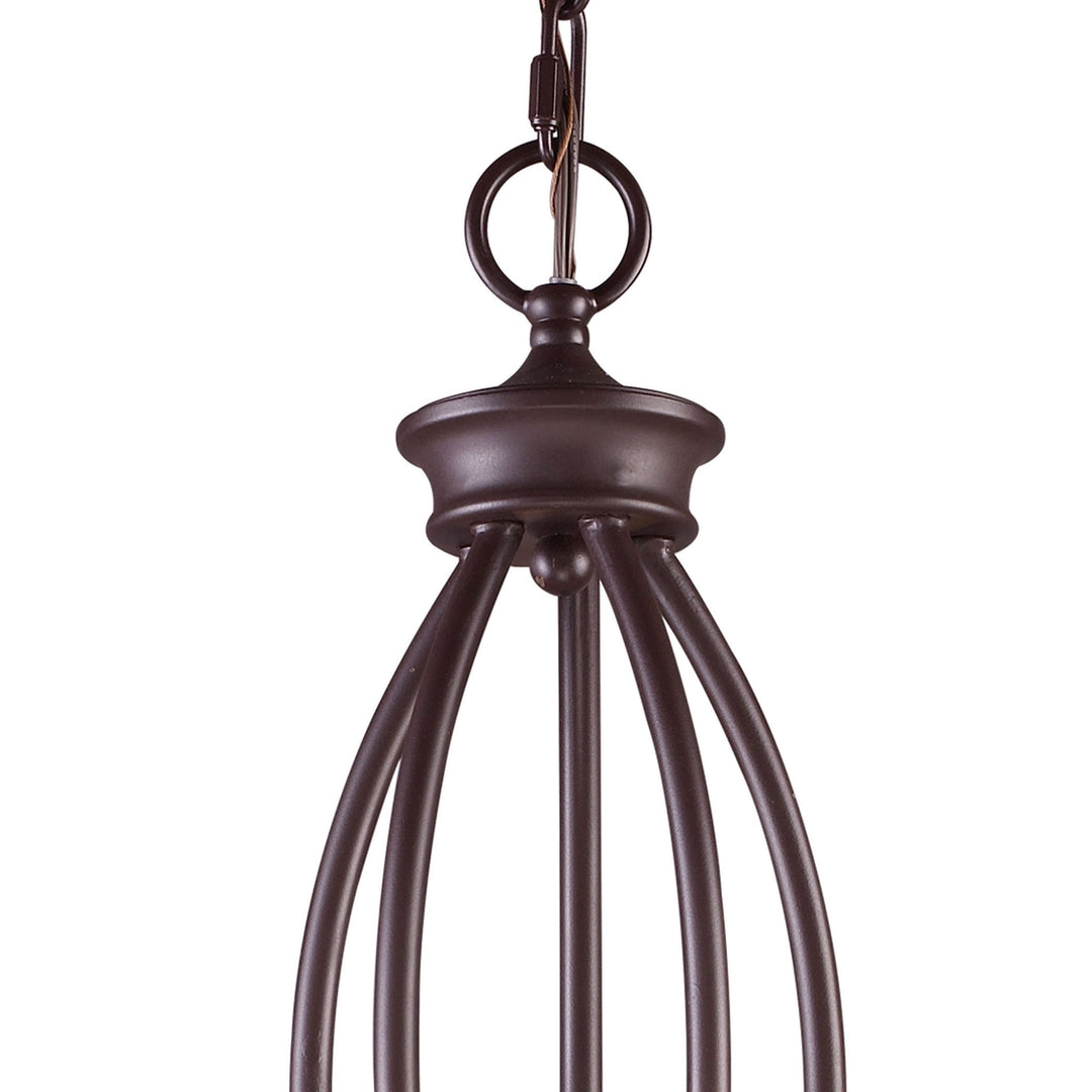 Medford 26 Wide 5-Light Chandelier - Oiled Bronze Image 5