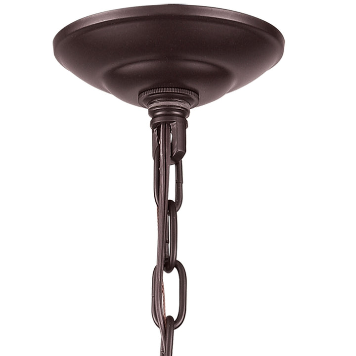 Medford 26 Wide 5-Light Chandelier - Oiled Bronze Image 6