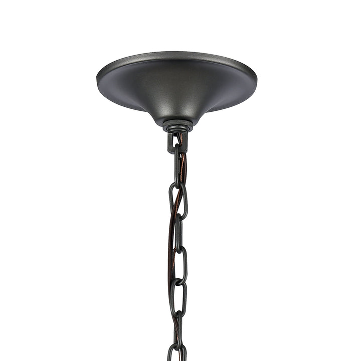 Madeline 32.5 Wide 8-Light Chandelier - Dark Gray Image 5