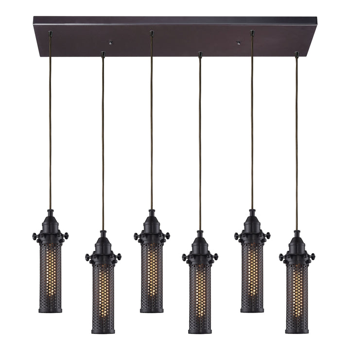 Fulton 30 Wide 6-Light Pendant [66325/1-ELK] Image 1