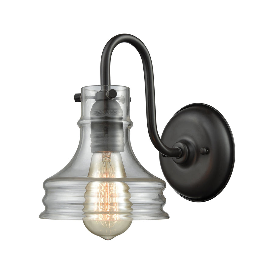 Binghamton 9 High 1-Light Sconce - Oil Rubbed Bronze Image 1