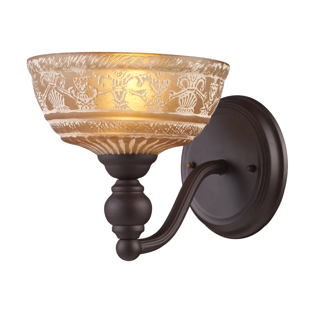 Norwich 8 High 1-Light Sconce - Oiled Bronze Image 1