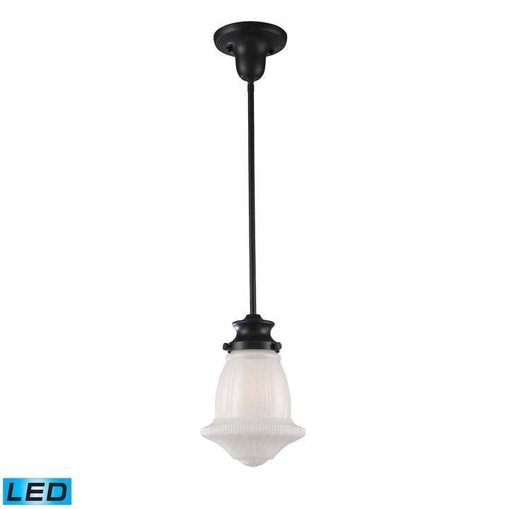 Schoolhouse 8 Wide 1-Light Mini Pendant [69029-1-ELK] Image 3