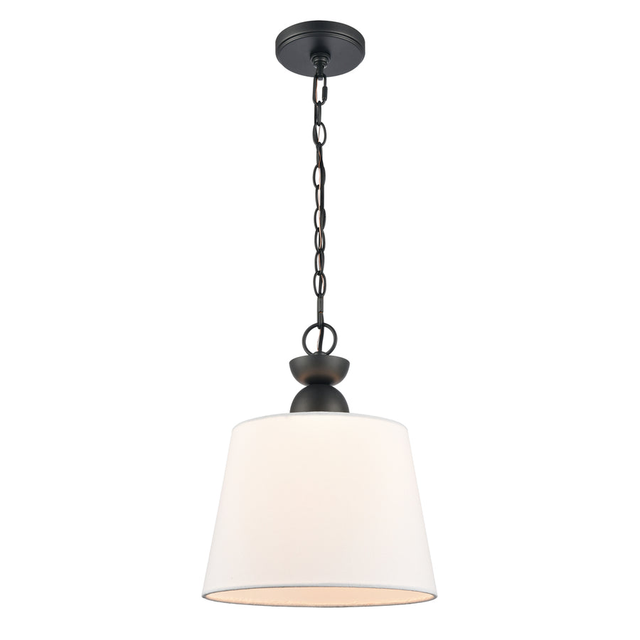 Kistler 12 Wide 1-Light Pendant - Charcoal Image 1