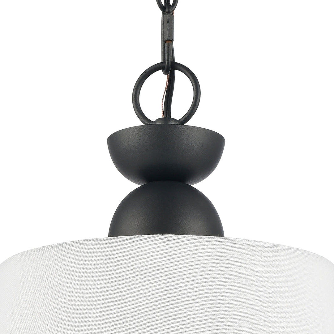 Kistler 12 Wide 1-Light Pendant - Charcoal Image 3