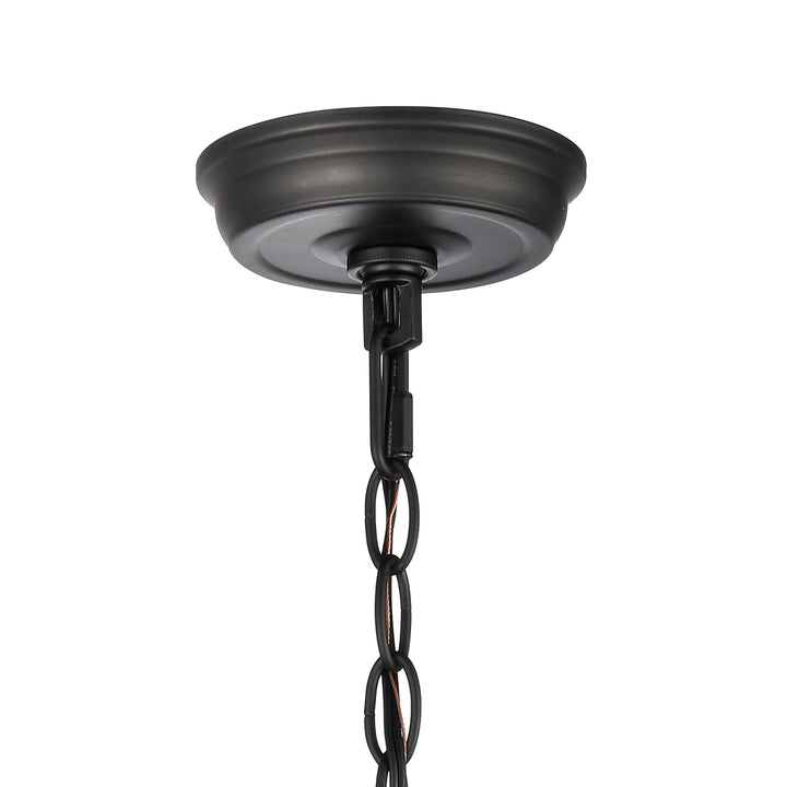 Tangent 12 Wide 1-Light Pendant - Matte black Image 5