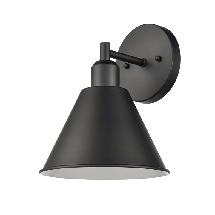 Abbington 8 Wide 1-Light Vanity Light - Matte Black Image 2