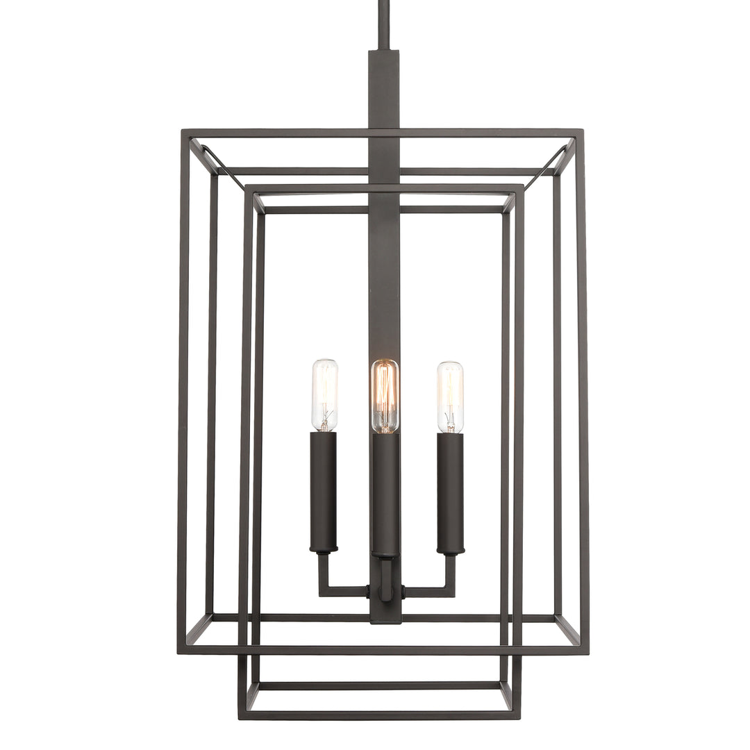 Kinsley 14 Wide 4-Light Pendant - Oil Rubbed Bronze Image 3