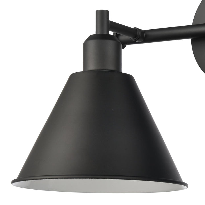 Abbington 17.5 Wide 2-Light Vanity Light - Matte Black Image 6