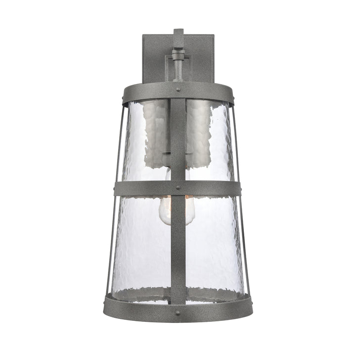 Dakota 18 High 1-Light Outdoor Sconce - Distressed Zinc Image 1